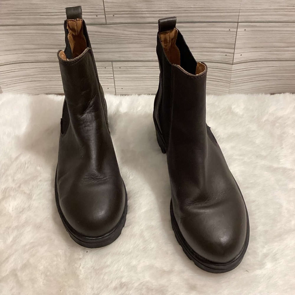 Men's Brown Leather Boots